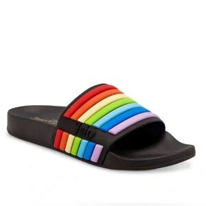 Juicy Couture Winnie Rainbow Pool Slides